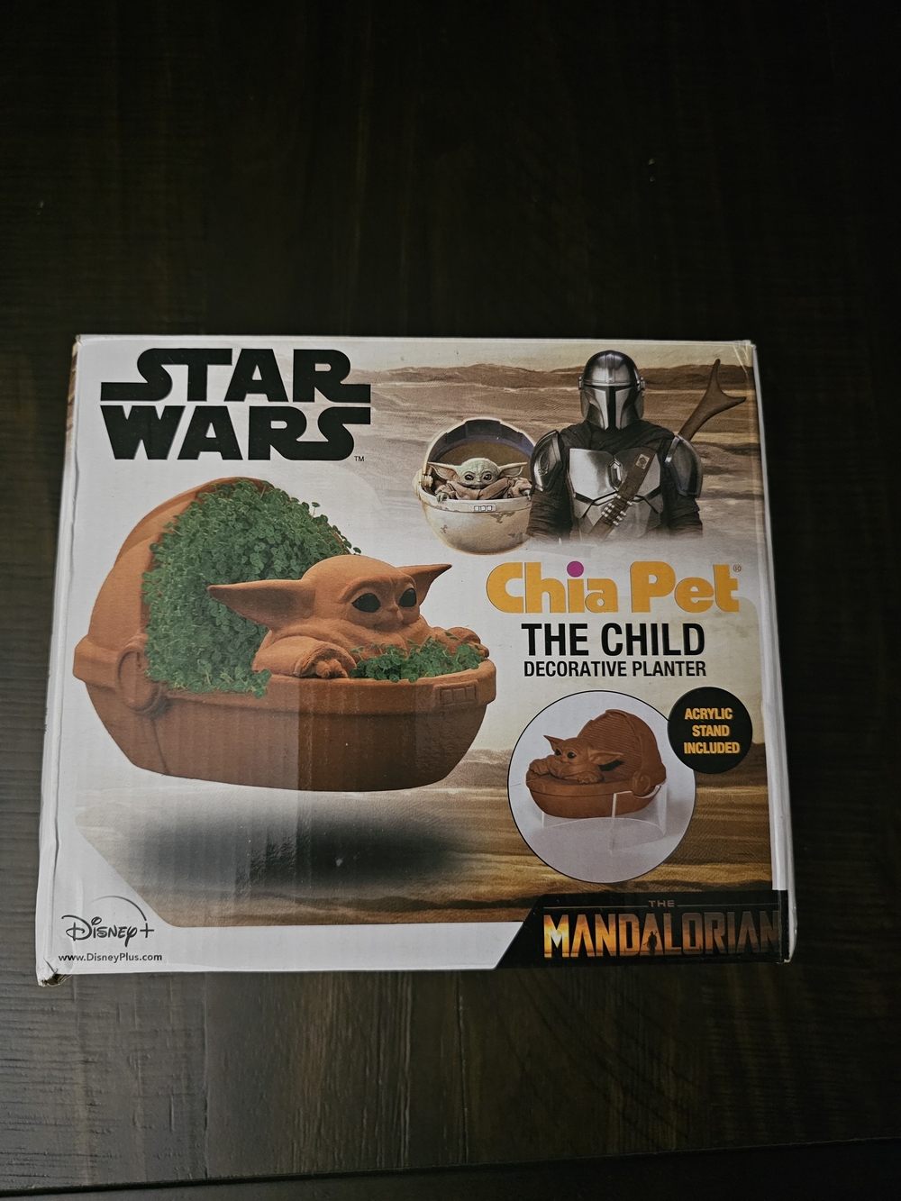 Star Wars Chia Pet The Child Decorative Planter - Brown & Green